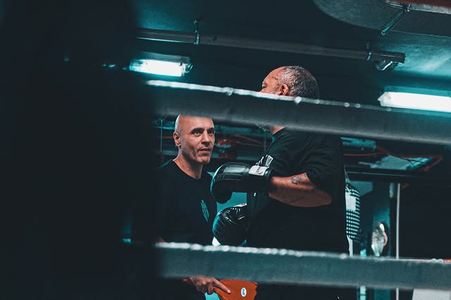 John Tiftik in the ring